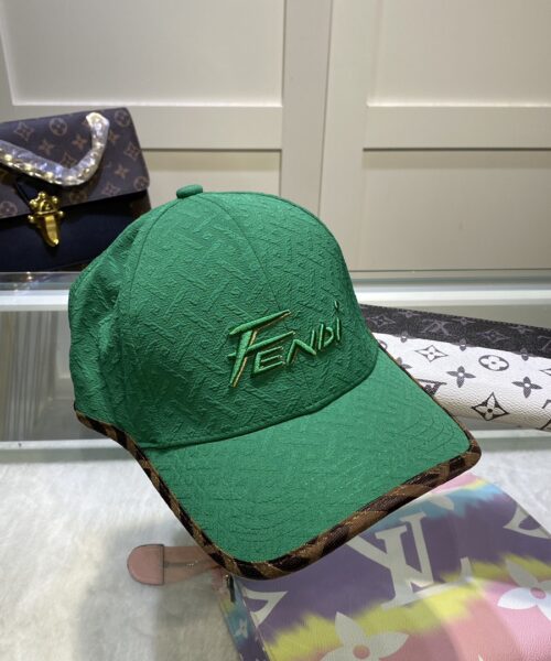 Fendi Baseball Cap Green Fendi Cap