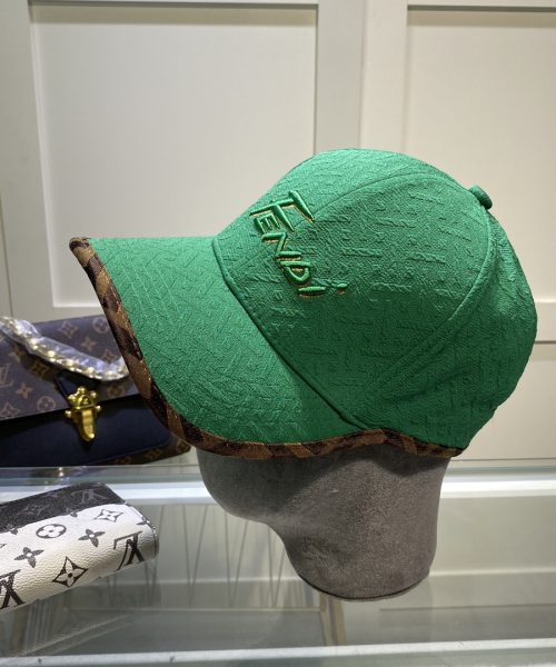 Fendi Baseball Cap Green Fendi Cap