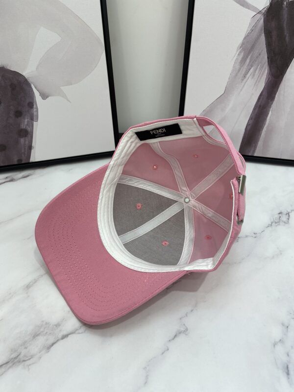 Fendi Baseball Cap Pink Fendi Cap