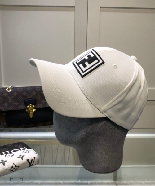 Fendi Baseball Cap White Fendi Cap