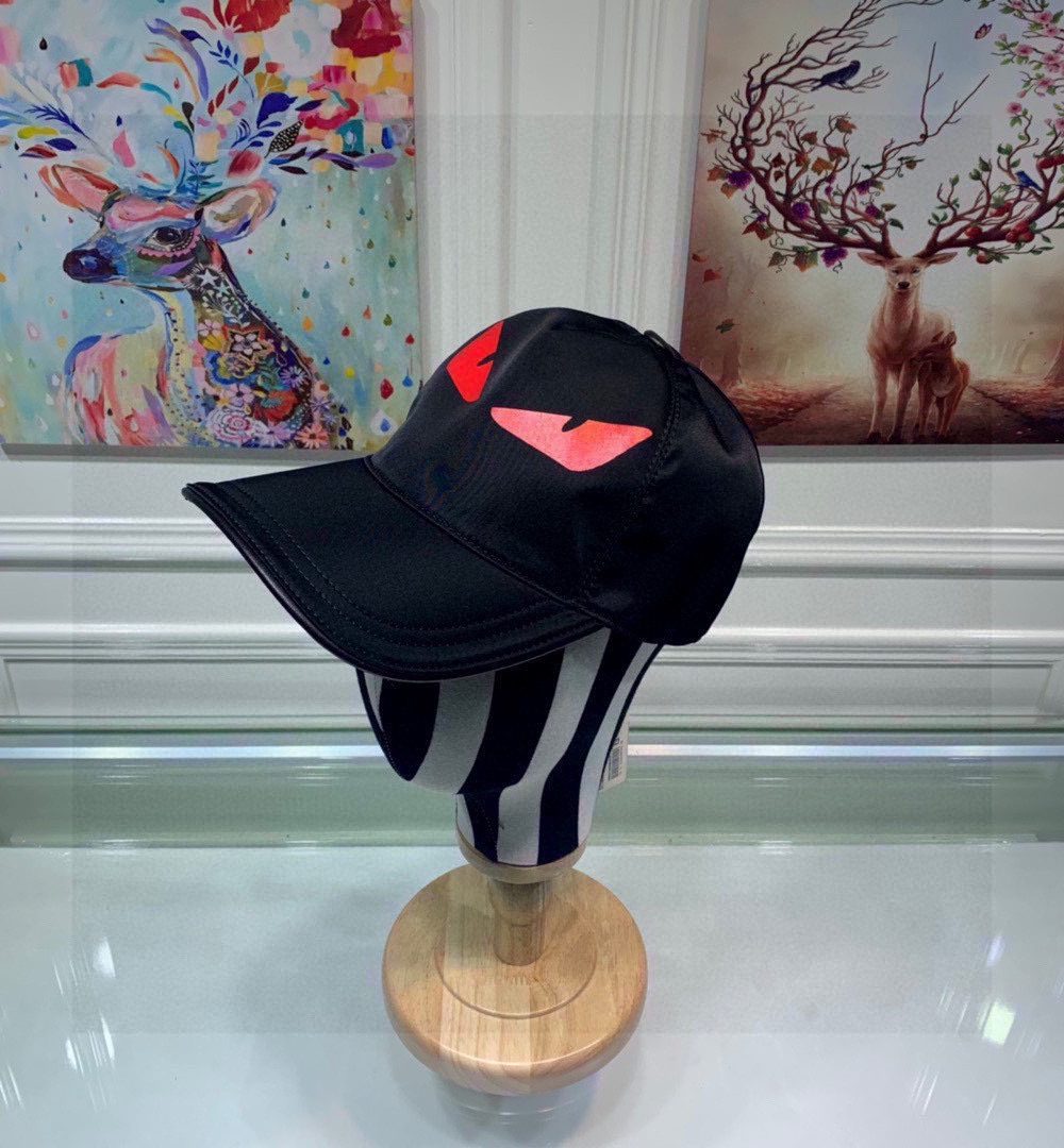 Fendi Baseball Eye Cap Fendi Cap