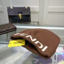 Fendi Beanie In Brown