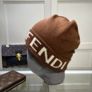 Fendi Beanie In Brown