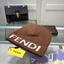 Fendi Beanie In Brown