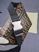 1:1 Replica Fendi Belt Bag Brown For Men, Men's Bags 18.1in/46cm FF 7VA434A5PJF0H3C