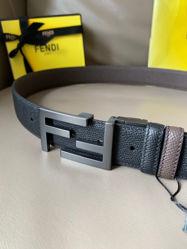 1:1 Replica Fendi Belt Black FF, Women Belt 7C034470