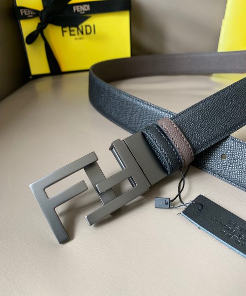 1:1 Replica Fendi Belt Black FF, Women Belt 7C034470