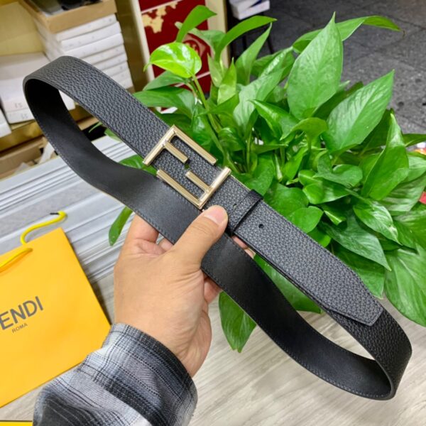 1:1 Replica Fendi Belt Black FF Women Belt 7C034470JF0GXN
