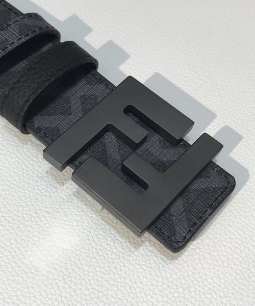 1:1 Replica Fendi Belt Black FF, Women Belt 7C0432AH8YF0QA1