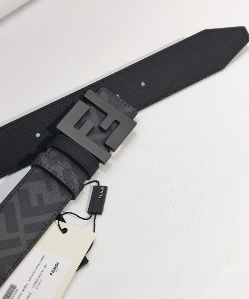 1:1 Replica Fendi Belt Black FF, Women Belt 7C0432AH8YF0QA1