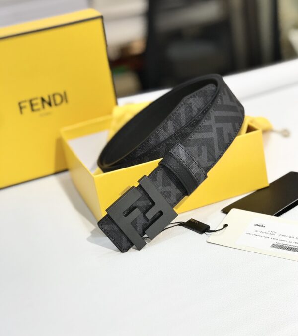 1:1 Replica Fendi Belt Black FF, Women Belt 7C0432AH8YF0QA1