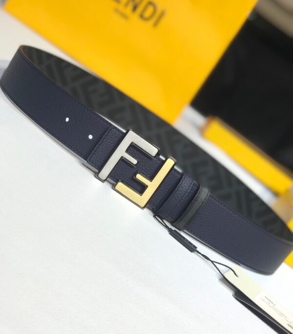 1:1 Replica Fendi Belt Black FF Women Belt 7C0465