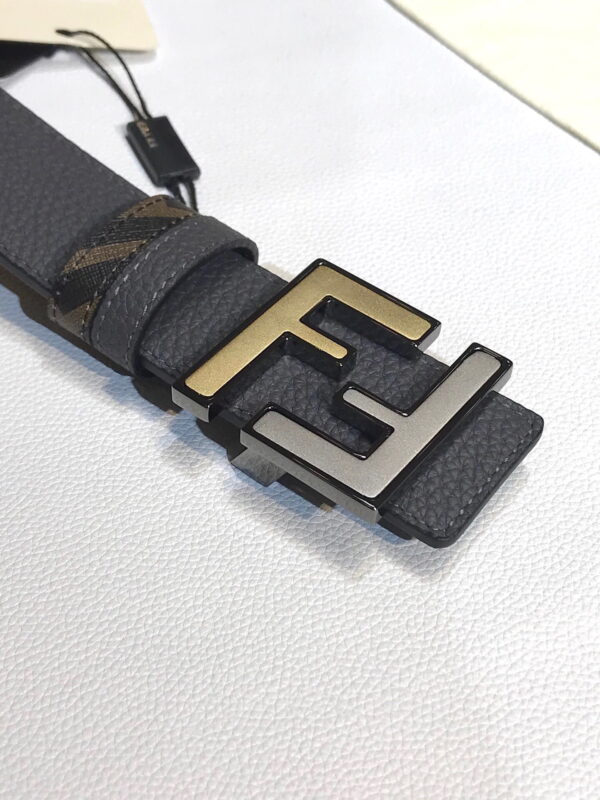 1:1 Replica Fendi Belt Black FF Women Belt 7C0465