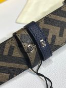 1:1 Replica Fendi Belt Blue FF Women Belt 7C0465AFF1F1G8E