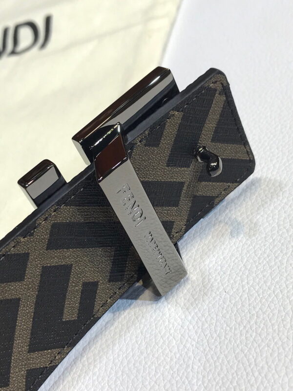 1:1 Replica Fendi Belt Blue FF Women Belt 7C0465AFF1F1G8E