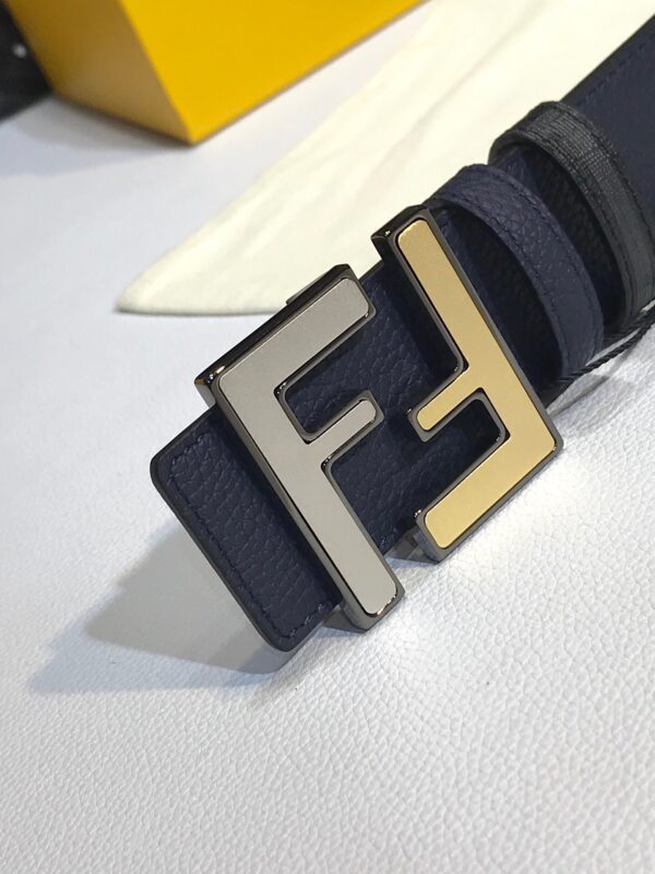1:1 Replica Fendi Belt Blue FF Women Belt 7C0465AFF1F1G8E