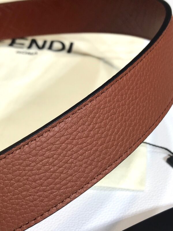 1:1 Replica Fendi Belt Brown FF Women Belt 7C034470