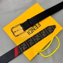 1:1 Replica Fendi Belt Brown FF Women Belt 7C0400A9XSF19P9