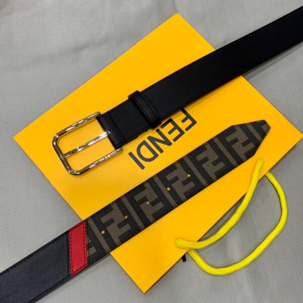 1:1 Replica Fendi Belt Brown FF Women Belt 7C0400A9XSF19P9