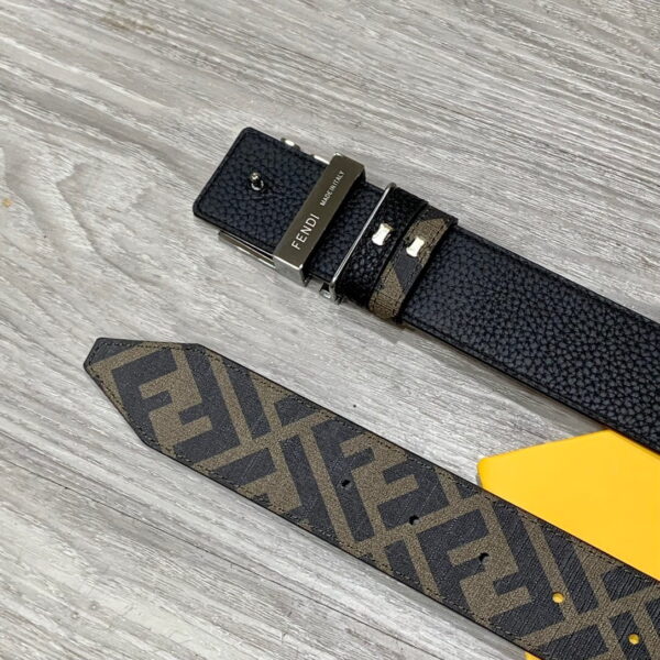 1:1 Replica Fendi Belt With Double F Brown For Women, Women Belt