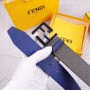 1:1 Replica Fendi Belt With Double F Buckle Black For Women, Women Belt