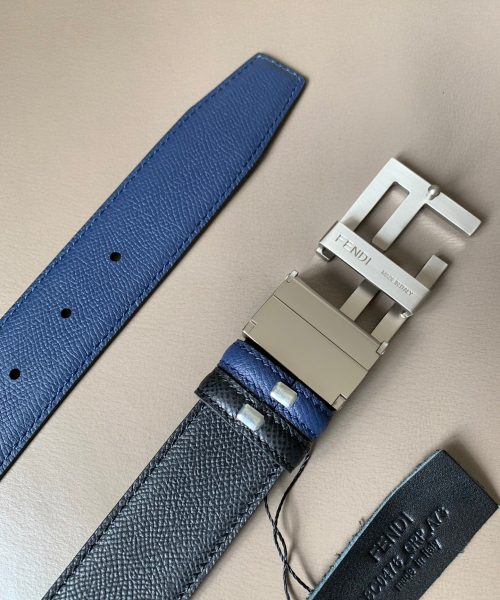 1:1 Replica Fendi Belt With Double F Buckle Black For Women, Women Belt