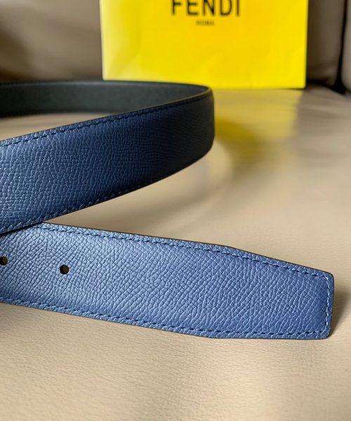 1:1 Replica Fendi Belt With Double F Buckle Black For Women, Women Belt