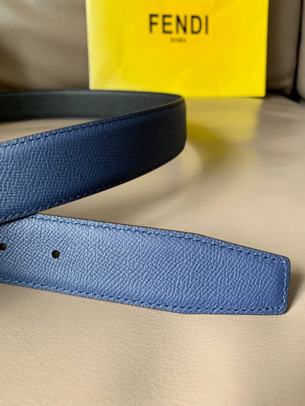 1:1 Replica Fendi Belt With Double F Buckle Black For Women, Women Belt