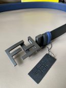 1:1 Replica Fendi Belt With Double F Buckle Black For Women, Women Belt