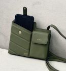 1:1 Replica Fendi Bustine 2 Pockets Mini Olive Bag For Woman 16cm/6in