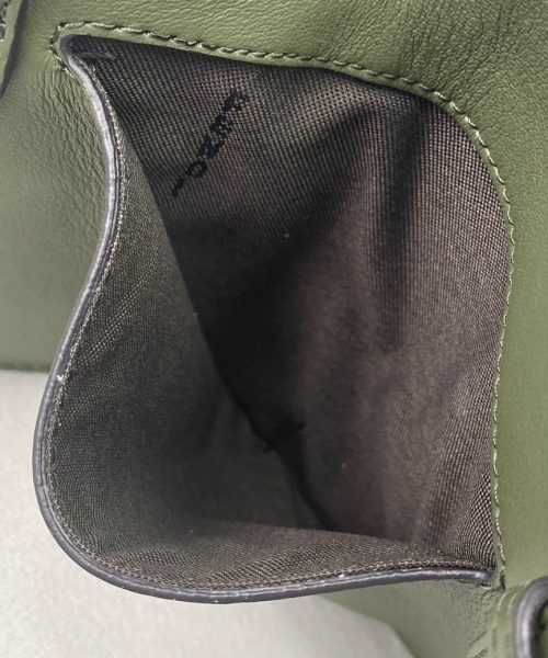 1:1 Replica Fendi Bustine 2 Pockets Mini Olive Bag For Woman 16cm/6in