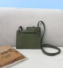 1:1 Replica Fendi Bustine 2 Pockets Mini Olive Bag For Woman 16cm/6in