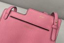 1:1 Replica Fendi Bustine 2 Pockets Mini Pink Bag For Woman 16cm/6in