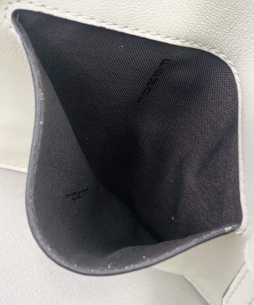 1:1 Replica Fendi Bustine 2 Pockets Mini White Bag For Woman 16cm/6in