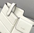 1:1 Replica Fendi Bustine 2 Pockets Mini White Bag For Woman 16cm/6in