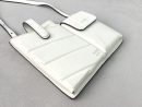 1:1 Replica Fendi Bustine 2 Pockets Mini White Bag For Woman 16cm/6in