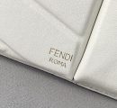 1:1 Replica Fendi Bustine 2 Pockets Mini White Bag For Woman 16cm/6in