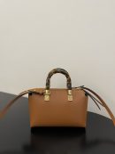 1:1 Replica Fendi By The Way Brown Mini Bag For Woman 17cm/6.5in