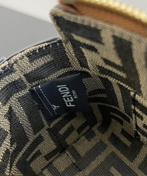 1:1 Replica Fendi By The Way Brown Mini Bag For Woman 17cm/6.5in