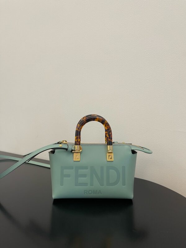 1:1 Replica Fendi By The Way Mint Green Mini Bag For Woman 17cm/6.5in 8BS067ABVLF03HW