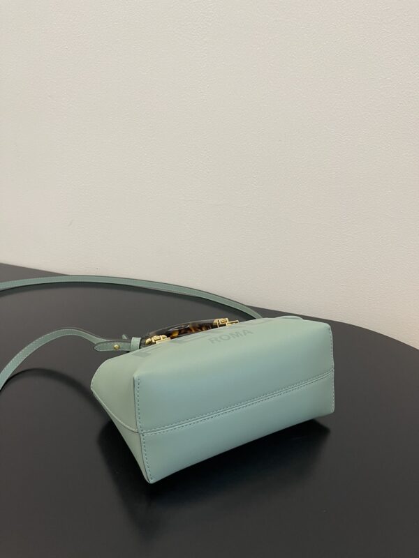 1:1 Replica Fendi By The Way Mint Green Mini Bag For Woman 17cm/6.5in 8BS067ABVLF03HW