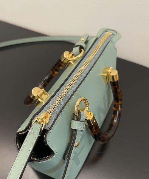 1:1 Replica Fendi By The Way Mint Green Mini Bag For Woman 17cm/6.5in 8BS067ABVLF03HW