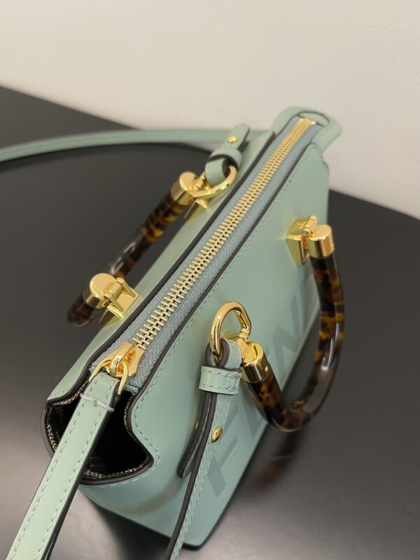 1:1 Replica Fendi By The Way Mint Green Mini Bag For Woman 17cm/6.5in 8BS067ABVLF03HW