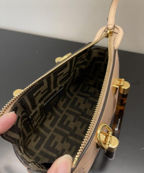 1:1 Replica Fendi By The Way Pale pink Mini Bag For Woman 17cm/6.5in