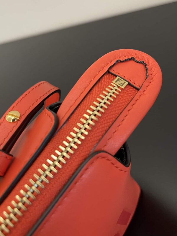 1:1 Replica Fendi By The Way Red Mini Bag For Woman 17cm/6.5in