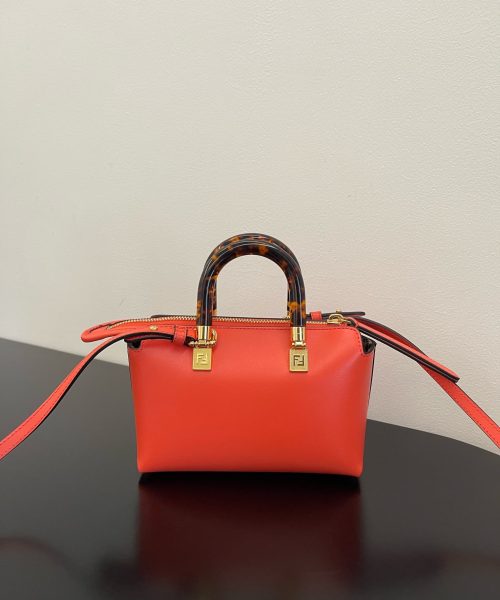 1:1 Replica Fendi By The Way Red Mini Bag For Woman 17cm/6.5in