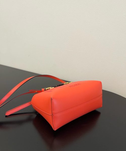 1:1 Replica Fendi By The Way Red Mini Bag For Woman 17cm/6.5in
