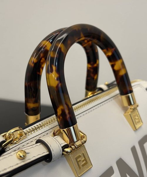 1:1 Replica Fendi By The Way White Mini Bag For Woman 17cm/6.5in
