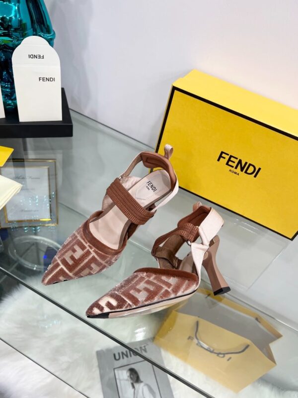 Fendi Colibri Micromesh Brown For Women FF