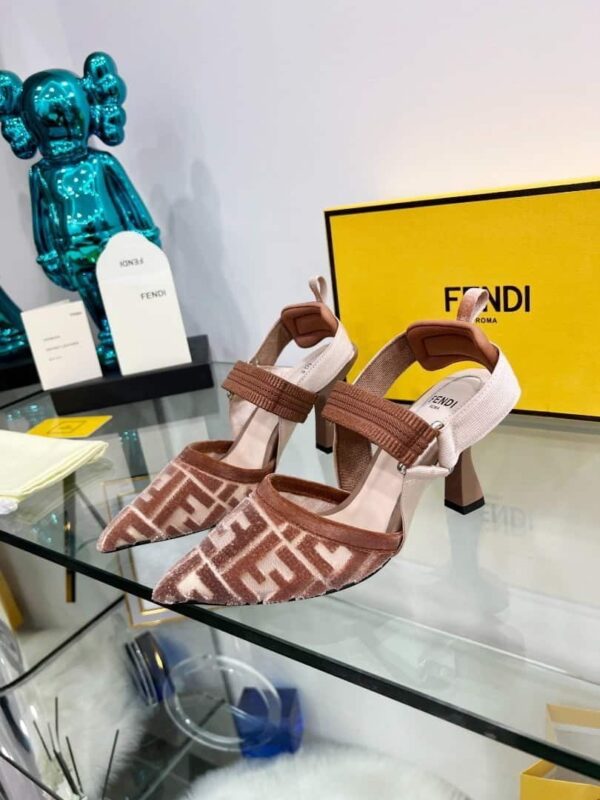 Fendi Colibri Micromesh Brown For Women FF